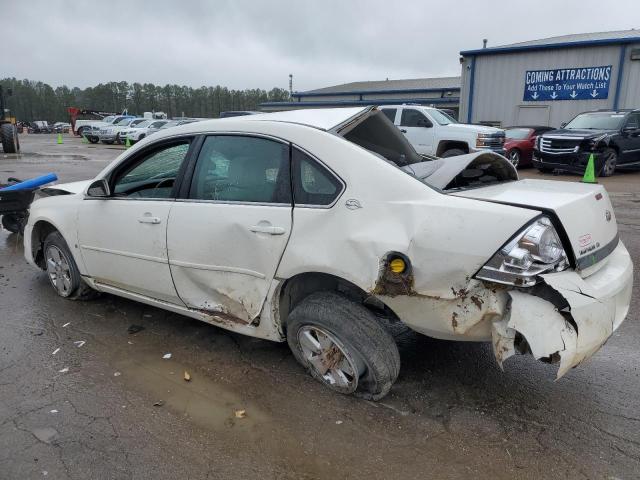 2G1WT58K279413132 - 2007 CHEVROLET IMPALA LT WHITE photo 2