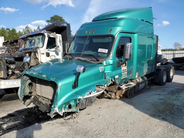 3AKJGLDV3FSGL2277 - 2015 FREIGHTLINER CASCADIA 1 GREEN photo 2