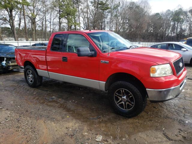 1FTPX12596NA52019 - 2006 FORD F150 RED photo 4