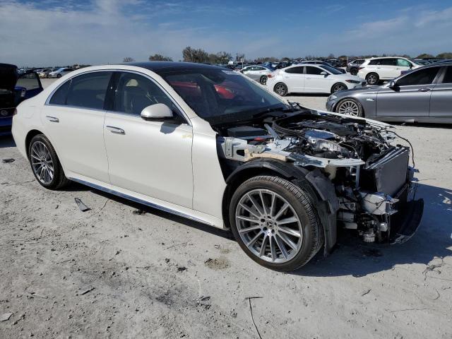 W1K6G6DB2PA216365 - 2023 MERCEDES-BENZ S 500 4MATIC WHITE photo 4