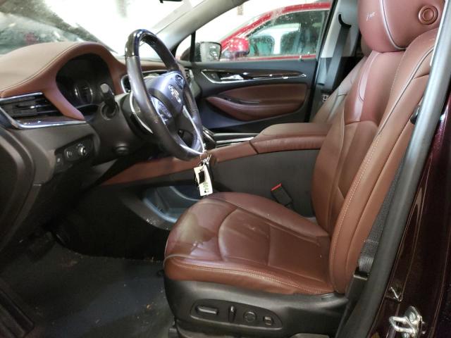 5GAEVCKW6MJ128349 - 2021 BUICK ENCLAVE AVENIR PURPLE photo 7