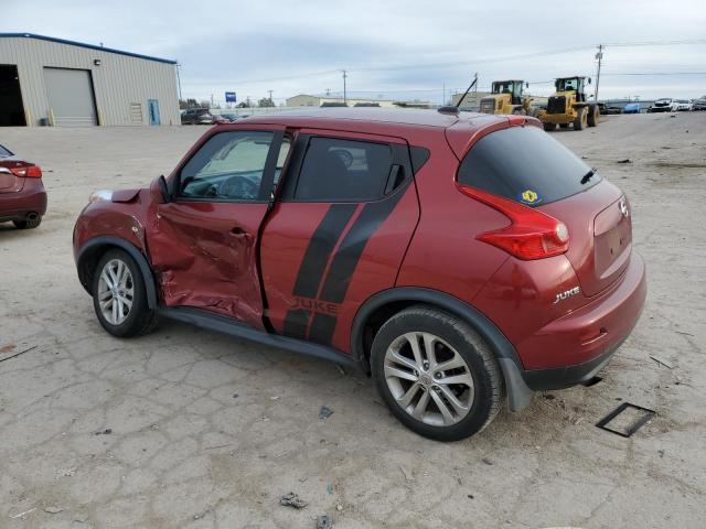 JN8AF5MV7CT127891 - 2012 NISSAN JUKE S RED photo 2