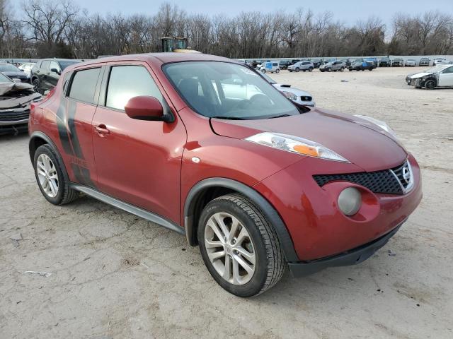 JN8AF5MV7CT127891 - 2012 NISSAN JUKE S RED photo 4