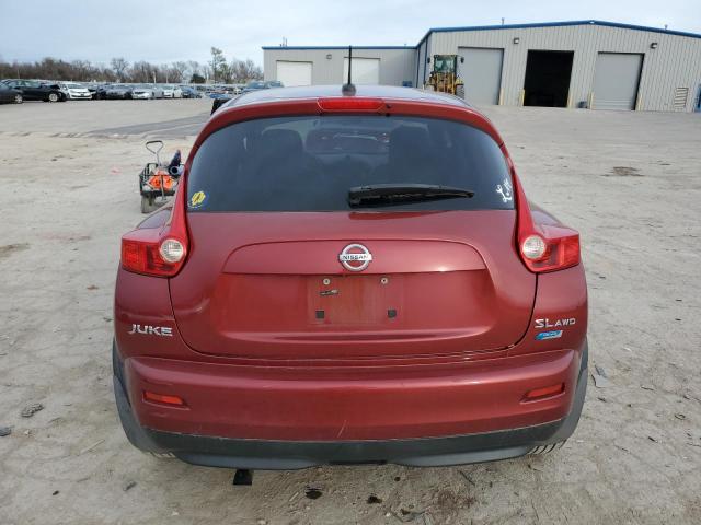 JN8AF5MV7CT127891 - 2012 NISSAN JUKE S RED photo 6