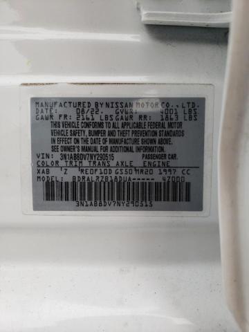 3N1AB8DV7NY290515 - 2022 NISSAN SENTRA SR WHITE photo 13