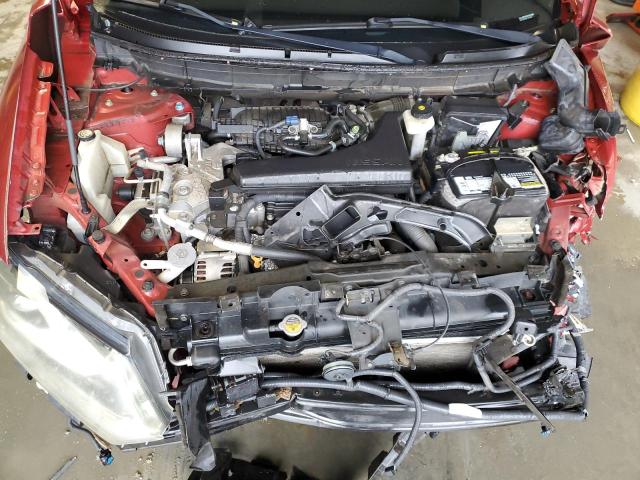 5N1AT2MT6EC783600 - 2014 NISSAN ROGUE S RED photo 12