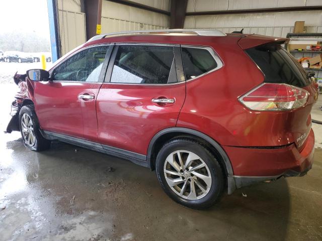 5N1AT2MT6EC783600 - 2014 NISSAN ROGUE S RED photo 2