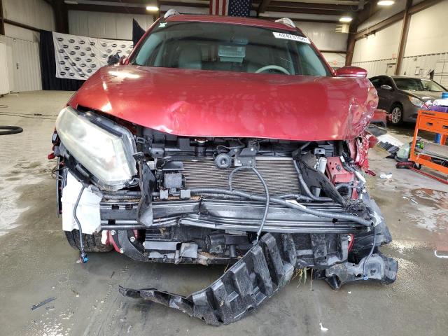 5N1AT2MT6EC783600 - 2014 NISSAN ROGUE S RED photo 5