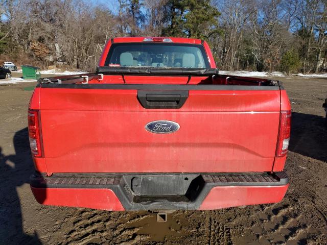 1FTEX1EP0FKE74671 - 2015 FORD F150 SUPER CAB RED photo 6