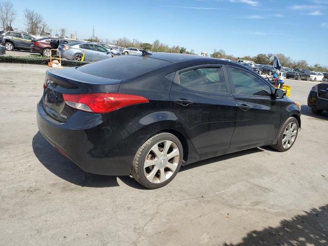 KMHDH4AE5CU183416 - 2012 HYUNDAI ELANTRA GLS BLACK photo 3