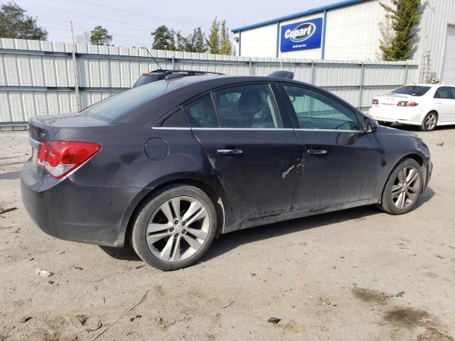 1G1PG5SB4F7192067 - 2015 CHEVROLET CRUZE LTZ GRAY photo 3