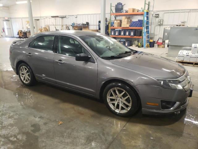 3FAHP0JA1CR162252 - 2012 FORD FUSION SEL GRAY photo 4