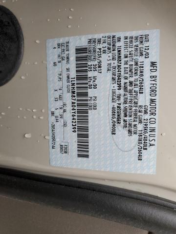 1LNHM87A04Y642399 - 2004 LINCOLN LS 白色 照片 12