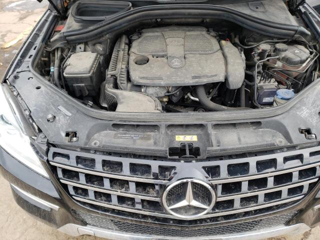 4JGDA5HB6FA532367 - 2015 MERCEDES-BENZ ML 350 4MATIC BLACK photo 11