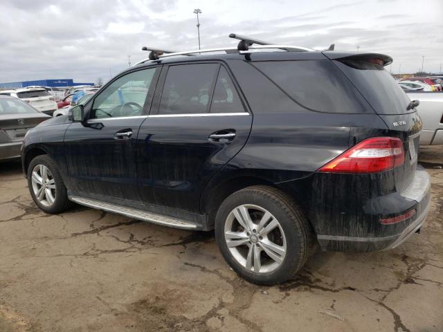 4JGDA5HB6FA532367 - 2015 MERCEDES-BENZ ML 350 4MATIC BLACK photo 2