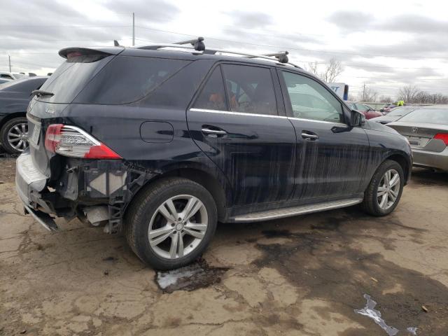 4JGDA5HB6FA532367 - 2015 MERCEDES-BENZ ML 350 4MATIC BLACK photo 3