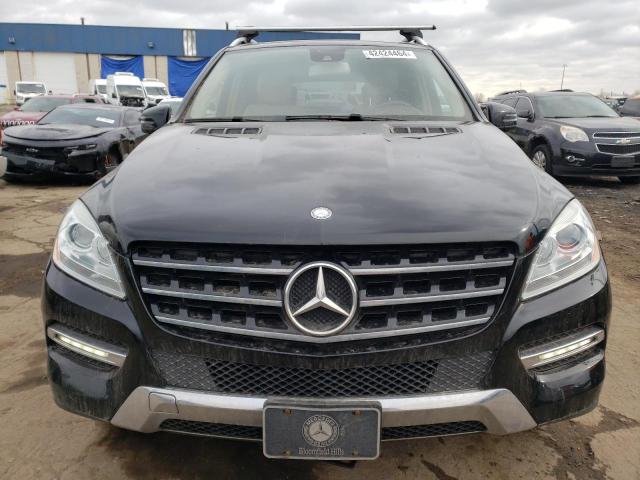 4JGDA5HB6FA532367 - 2015 MERCEDES-BENZ ML 350 4MATIC BLACK photo 5