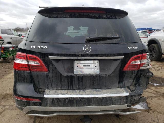 4JGDA5HB6FA532367 - 2015 MERCEDES-BENZ ML 350 4MATIC BLACK photo 6