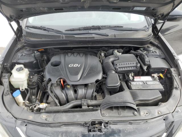 5NPEB4AC7EH812003 - 2014 HYUNDAI SONATA GLS BLACK photo 11