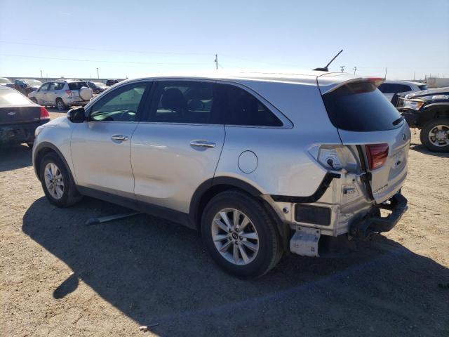 5XYPG4A31KG541095 - 2019 KIA SORENTO L SILVER photo 2