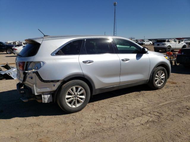 5XYPG4A31KG541095 - 2019 KIA SORENTO L SILVER photo 3