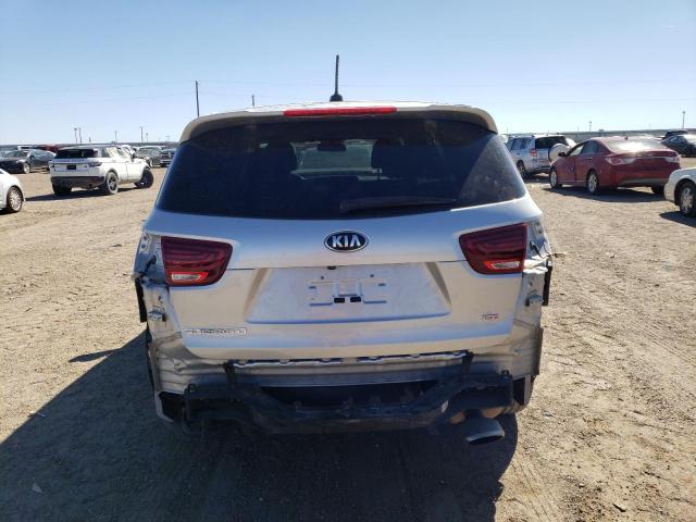 5XYPG4A31KG541095 - 2019 KIA SORENTO L SILVER photo 6