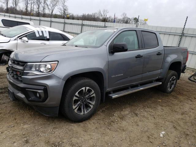 1GCGTDENXM1112418 - 2021 CHEVROLET COLORADO Z71 SILVER photo 1