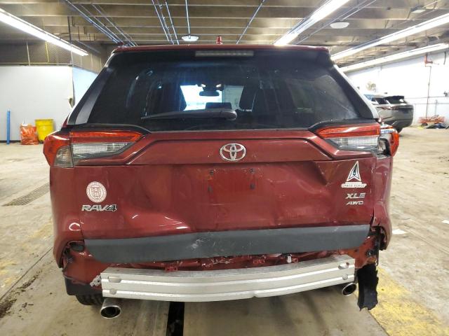 2T3A1RFV7MW167675 - 2021 TOYOTA RAV4 XLE PREMIUM RED photo 6