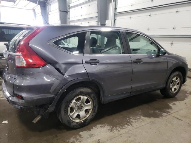 5J6RM4H3XGL015903 - 2016 HONDA CR-V LX GRAY photo 3