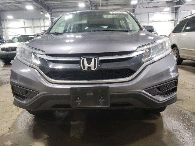 5J6RM4H3XGL015903 - 2016 HONDA CR-V LX GRAY photo 5