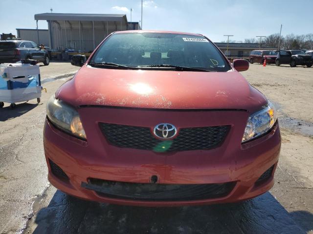 JTDBU4EE3AJ061623 - 2010 TOYOTA COROLLA BASE RED photo 5