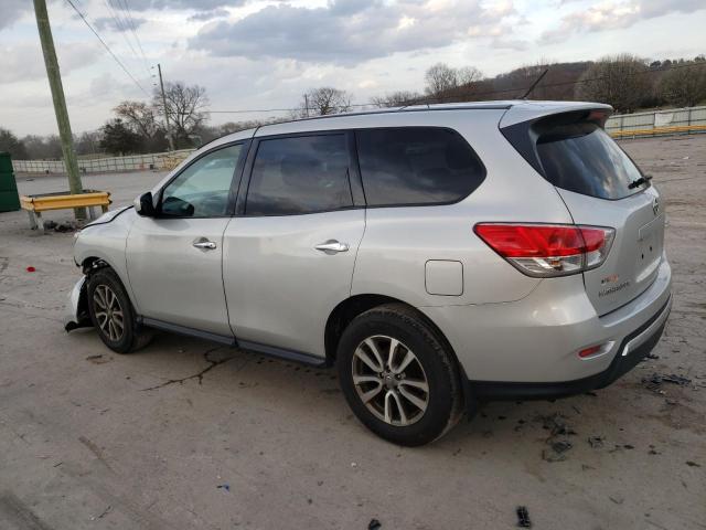 5N1AR2MM5EC722326 - 2014 NISSAN PATHFINDER S 银色 照片 2