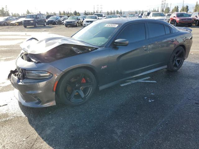 2C3CDXCT5KH552564 - 2019 DODGE CHARGER R/T CHARCOAL photo 1