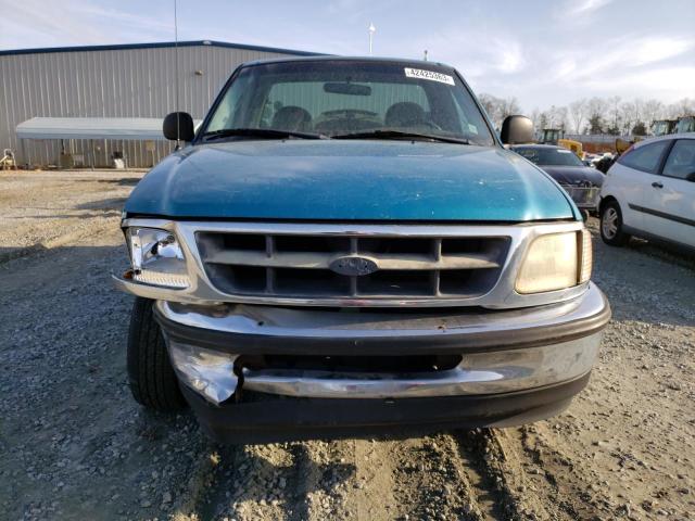 1FTZF1723WNB77852 - 1998 FORD F150 TEAL photo 5