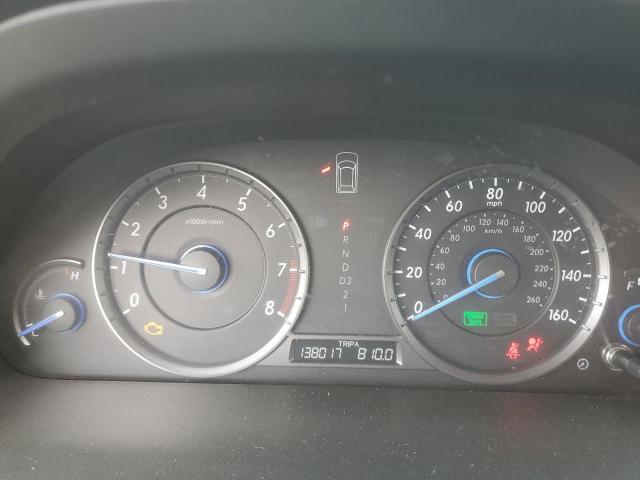 5J6TF1H57CL000480 - 2012 HONDA CROSSTOUR EXL შავი ფოტო 9