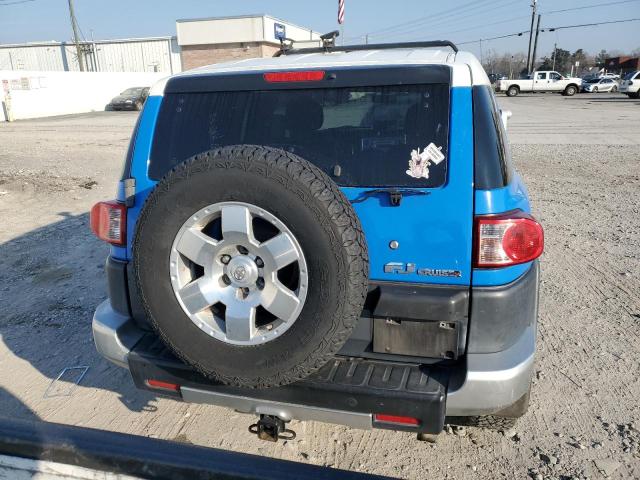 JTEZU11F98K001356 - 2008 TOYOTA FJ CRUISER BLUE photo 6