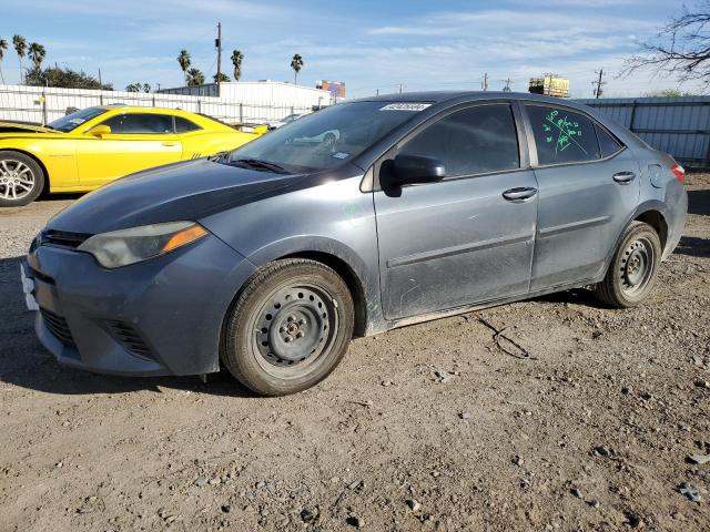 5YFBURHE2GP423244 - 2016 TOYOTA COROLLA L GRAY photo 1