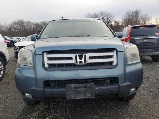 2HKYF18446H564518 - 2006 HONDA PILOT EX BLUE photo 5