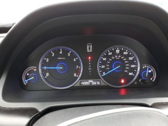 5J6TF3H55EL000007 - 2014 HONDA CROSSTOUR EXL თეთრი ფოტო 9