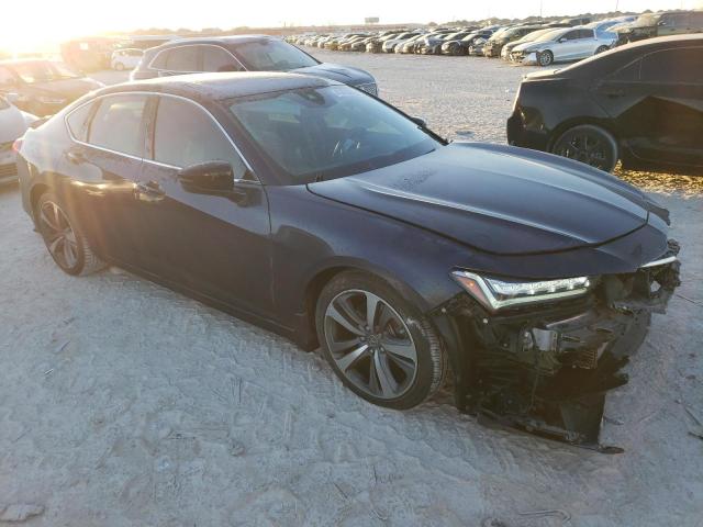 19UUB5F69MA008491 - 2021 ACURA TLX ADVANCE BLUE photo 4