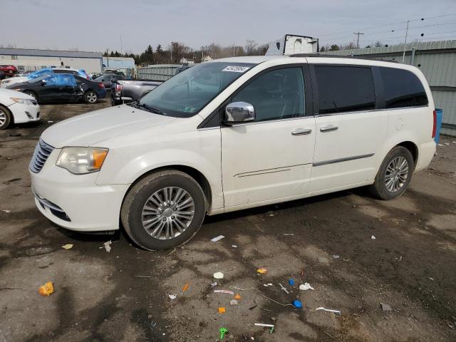 2C4RC1CG0DR649869 - 2013 CHRYSLER TOWN & COU TOURING L WHITE photo 1