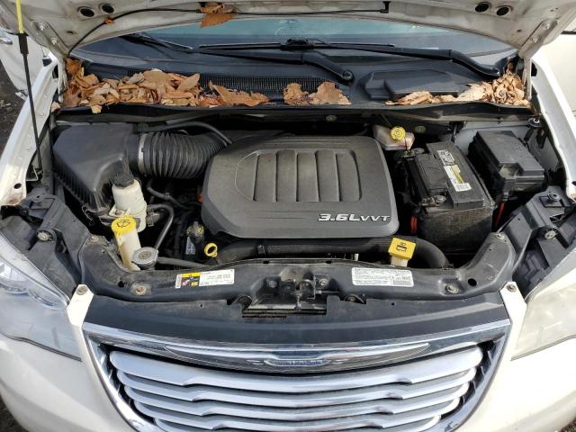 2C4RC1CG0DR649869 - 2013 CHRYSLER TOWN & COU TOURING L WHITE photo 12