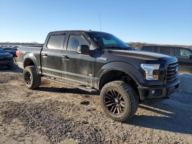 1FTEW1EG0GKF67145 - 2016 FORD F150 SUPERCREW BLACK photo 4