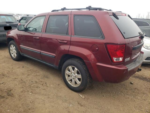 1J8GR48K08C146788 - 2008 JEEP GRAND CHER LAREDO RED photo 2