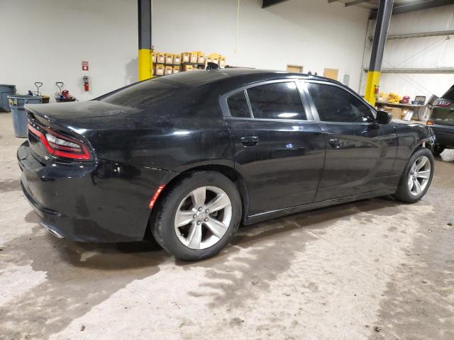 2C3CDXHG8JH139256 - 2018 DODGE CHARGER SXT PLUS BLACK photo 3