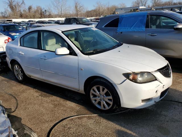 JM1BK12F581795885 - 2008 MAZDA 3 I WHITE photo 4