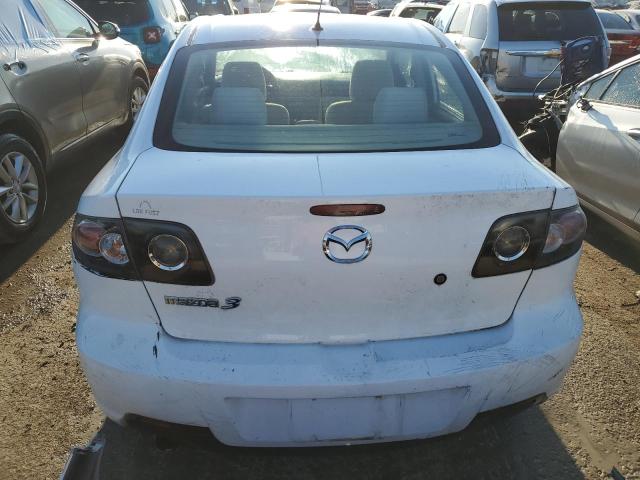 JM1BK12F581795885 - 2008 MAZDA 3 I WHITE photo 6