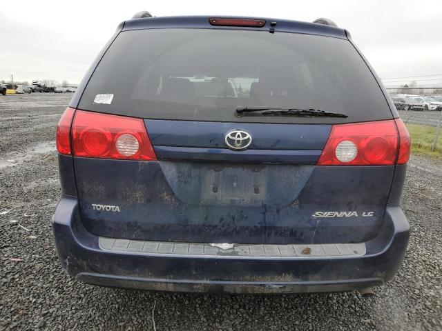 5TDZA23C26S473426 - 2006 TOYOTA SIENNA CE BLUE photo 6