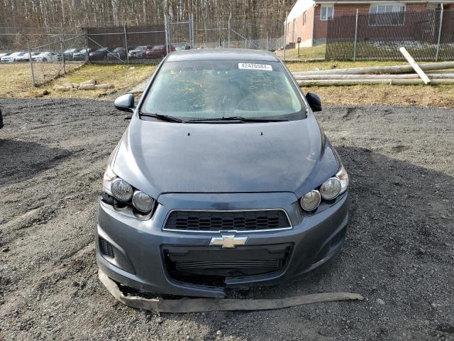 1G1JC5SB1D4121439 - 2013 CHEVROLET SONIC LT GRAY photo 5