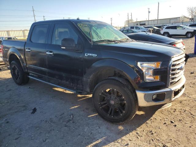 1FTEW1CF3GKE12289 - 2016 FORD F150 SUPERCREW BLACK photo 4